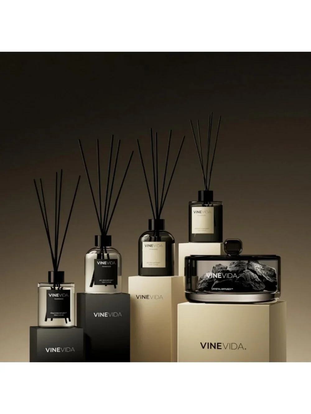 Lavender Vanilla Reed Diffuser Set | Long-Lasting Home & Bathroom Fragrance